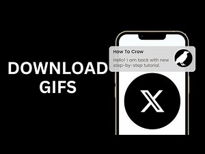 How to Download Gifs From X (Twitter)