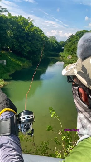 Nico Deng on Instagram: "He can fish like Spider-Man.#outdoors #spiderman #fishing"