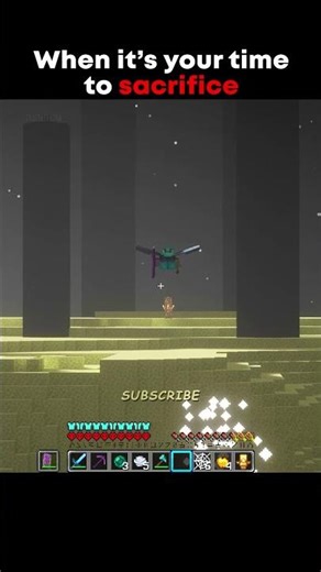 When It's Your Time To Sacrifice #minecraft #mlgclutch #pvp #clutch #manhunt