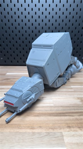 Jake Cardwell | The Kit Kiln on Instagram: "Comment AT-AT for a link to the files! More Hoth-themed kits coming soon 😉 Printed on @bambulab_official X1C Printed with @polymaker_3d matte PLA. #3dprinting #starwars #empirestrikesback #hoth #ATAT #polymaker_3d #polymaker #thangs3d #toys"