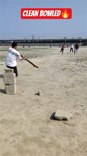 clean bowled🔥