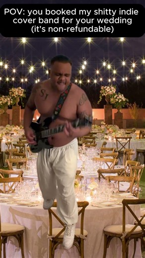 When you book a bad band for your wedding