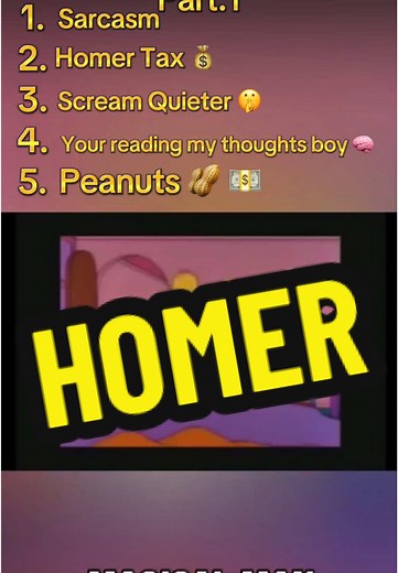 Funniest Homer Moments Part.1 #homer #fyp #simpsons