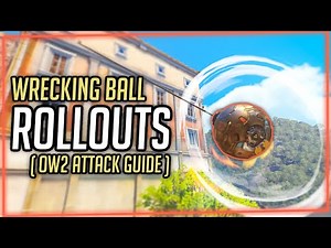 OW2 Wrecking Ball Rollouts For Every Map (+Techs/Grapple Spots)