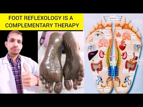 FOOT REFLEXOLOGY IS A COMPLEMENTARY THERAPY !! Detox Foot Massage Therapy video !! Dr .P. Choudhary