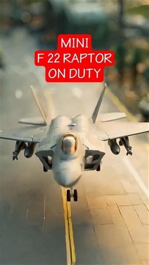 Controlling a Mini F-22 Stealth Jet (1:24 Scale Diorama)