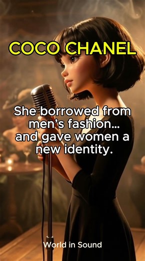 From Orphan to Icon… The Untold Story of Coco Chanel 👗✨ #shorts #history #fashion #storytellingmusic