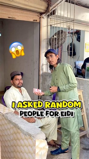 I Asked Random People For Eidi 💸😱 #shorts #viral #minivlog
