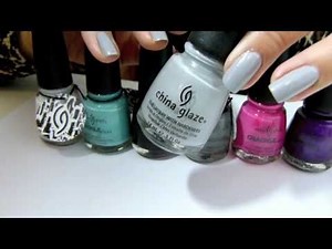 China Glaze Crackle Nail Polish Review and Demo