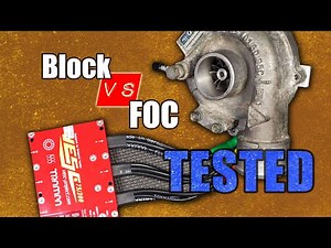 Block Commutation vs FOC - Which one is better?