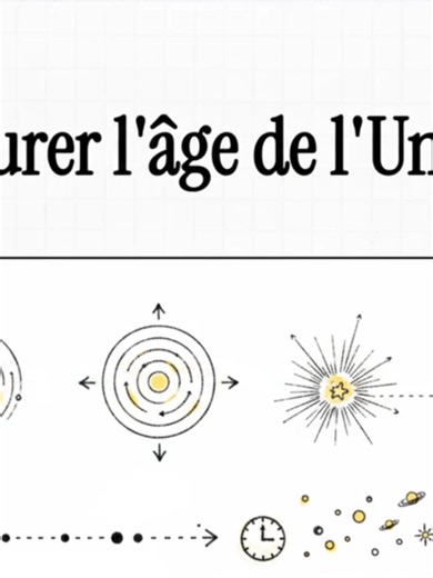 L'univers a 13,8 milliards d'ans... voici comment on l'a prouvé Les scientifiques ont décodé l'age exact de l'univers grâce à 3 découvertes majeures 🌌 Regarde comment ! #NotebookLM #Science #Univers #Astronomie #Espace #IAGratuite