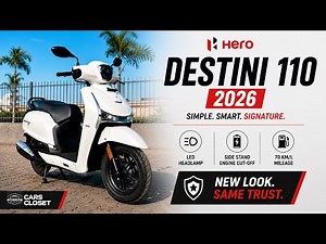 Hero Destini 110 2026 Review 🔥 New Look, Better Features & Mileage | Worth Buying?