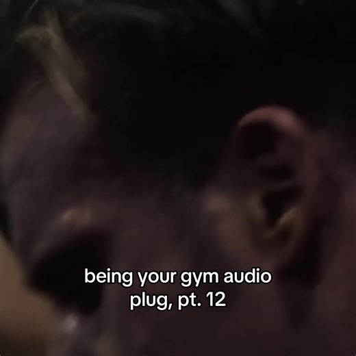 Real. Being your gym audio plug. ❤️‍🩹