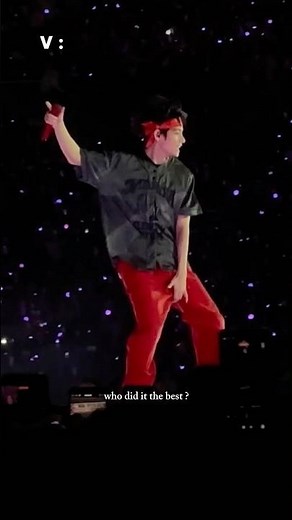 bts dance challenge between jungkook and taehyung