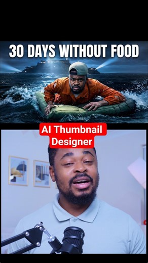 Automatically create scroll stopping thumbnail with this thumbnail design AI