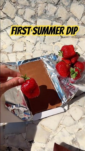 The Dip of the Summer 😍🍓