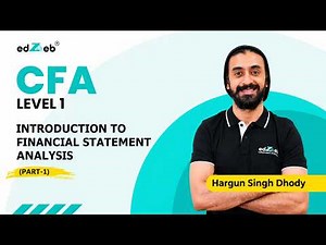 Introduction to Financial Statement Analysis (FSA) | CFA Level 1 #financialstatements #cfaexam