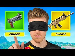 Blindfolded LOADOUT Challenge in Fortnite!