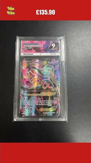 🔥 Big sale: Gardevoir went for £135.90 📈 #shorts