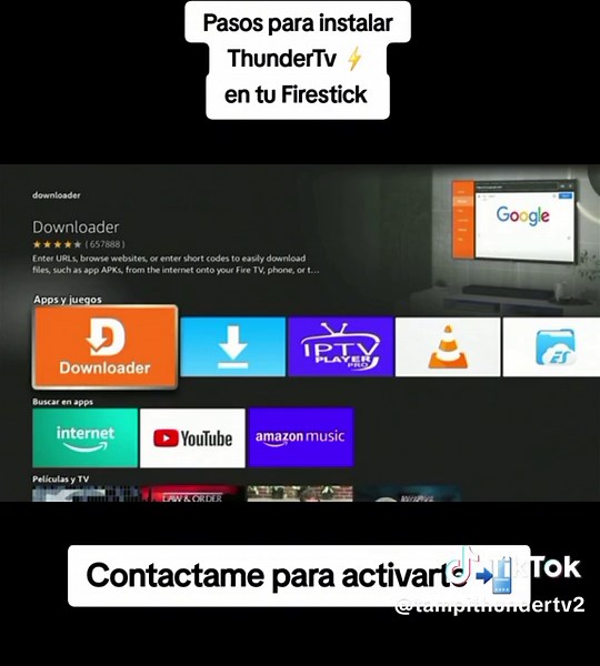 Instalar Thunder TV en tu Firestick: Guía Rápida