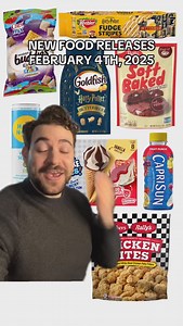 124K views · 5.9K reactions | We’ve got more new food releases inbound so let’s get into the list. Headed to stores are some exciting items including Harry Potter Butterbeer Goldfish and Keebler Fudge Stripes, Capri Sun 12 oz bottles, Cinnamon Toast Crunch Muddy Buddies, and much more. Are you excited for any of these new food releases? #foodstagram #snacks #icecream #cookies #eatingfortheinsta | snachwithzach | Facebook