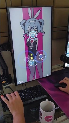 [osu!] Rabbit Hole Animation - ‪@channelcaststation‬ #osu #deco27 #hatsunemiku #animation #ラビットホール