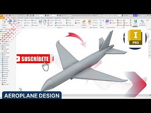 How to Model an Aircraft in Autodesk Inventor | Full 3D CAD Tutorial