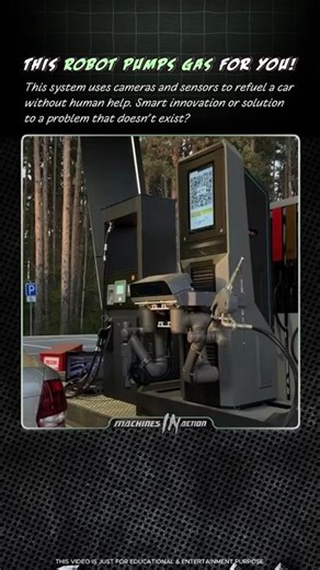This Robot Pumps Gas For You!