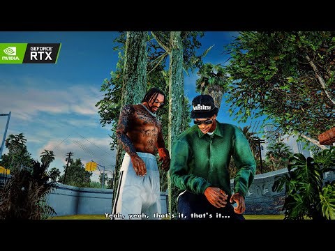 GTA San Andreas +99 MODS HOME INVASION Mission Gameplay [SAUR + RoSa + DirectX 3.0] ULTRA GRAPHICS