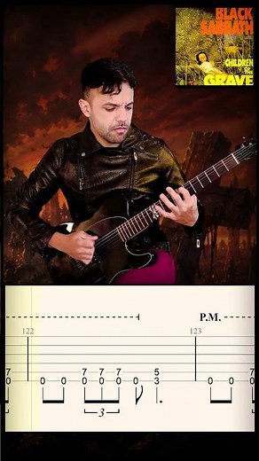 Children Of The Grave - Guitar Cover with Tabs | Black Sabbath