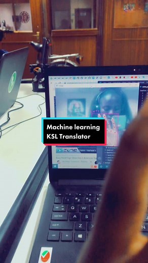 Machine learning Kenyan Sign Language translator #techbuilds #barbthebuilder👷🏾‍♀️👩🏽‍🔧 #techkenya #techinafrica #tiktokkenya🇰🇪