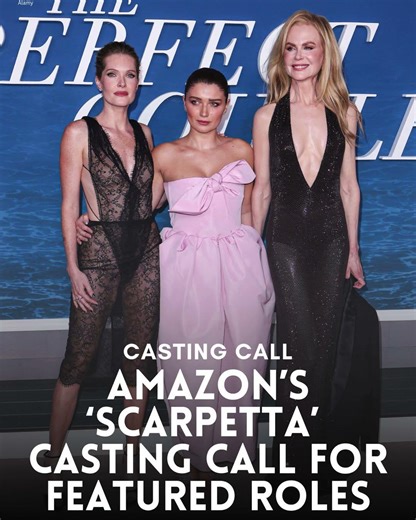 🎬✨ CASTING CALL Featured Roles for Amazon’s “Scarpetta” ✨🎬