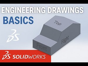 Engineering Drawings Basics in SolidWorks | Beginner Tutorial