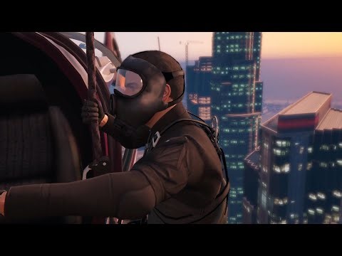 🔥 GTA V Enhanced – FIB Helicopter Hostage Scene | Three’s Company Mission 🚁 (Story Mode Gameplay) 🔥