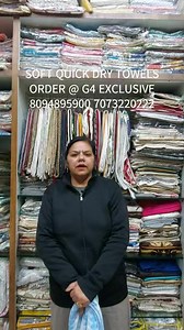 #G4EXCLUSIVESTORE #Aibapremiumseller #AIBA QUICK DRY AND HIGH ABSORBENT TOWELS BY G4 EXCLUSIVE !! MICRO COTTON LIGHT WEIGHT QUICK DRY AND HIGH ABSORBENT TOWELS IN SIZE 70X140 , PERFECT FOR DAILY USE AND IN LOW PRICES TOO ! COMBOS WITH HANDTOWELS ALSO AVLBL (HAND TOWEL SIZE 16X24 AND COSTING 100 EACH PLUS SHIPPING) ORDER NOW @ 8094895900 7073220222 NO COD, SHIPPING APPLIES TO WHOLE PARCEL @ 60 RS PER KG, ACROSS INDIA PIN CODES ! #exclusivecollection2024 #70x140cm #microcotton #towels #highabsorbe