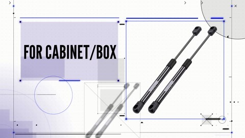 12 Inch 40LB/178N Gas Shock Strut Spring Lift Support for Weatherguard Toolbox Camper Shell SnugTop Canopy Door Truck Cap Topper Window