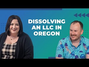 Dissolving an LLC in Oregon