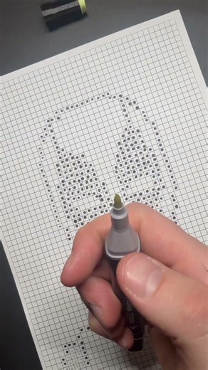 Deadpool Pixel Art - Easy Tutorial! 🕷️🔴 #pixelart #drawing #deadpool