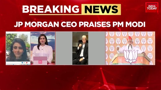 "Modi has done unbelievable job": JP Morgan CEO praises PM Modi. #JPMorgan #JamieDimon #NarendraModi | India Today