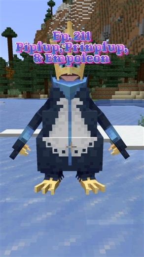How to Catch Piplup, Prinplup, & Empoleon in Cobblemon! #cobblemon #minecraft #pokemon #gaming