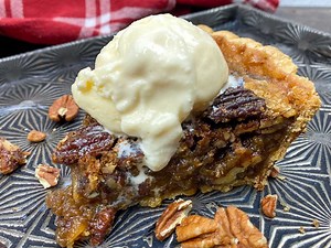 Pecan pie recipe, without corn syrup, tastes amazing if I might say so myself. In fact, some say it tastes better with maple syrup than corn syrup because the deep rich flavor is one-of-a-kind. PRINTABLE RECIPE: https://www.backtomysouthernroots.com/pecan-pie-recipe-without-corn-syrup-maple-pecan-pie/ | Back To My Southern Roots