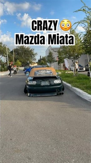 Modified Miata😳#CarLover #Mazda #CarMeet