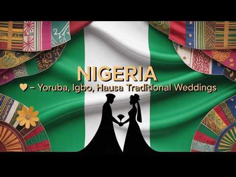 10 Stunning Nigerian Traditional Brides & Grooms 🇳🇬 | Yoruba, Igbo, Hausa Weddings
