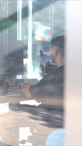 57 reactions · 3 comments | Started using a handheld printer  to paint. It prints bitmaps, but can be moved like a brush. Industrial ink, human rhythm. Somewhere between code and gesture. Still thinking about the title… Manual Data? Sprayjet Data? Printed Gestures? ▪️◼️⬛️⬛️⬛️◼️▪️ | Felipe Pantone | Facebook