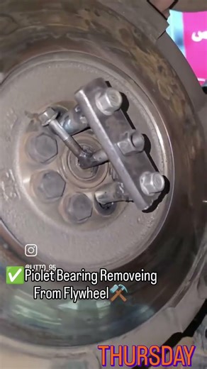 Removing a stubborn pilot bearing?🚛 😤 Don't waste time with a slide hammer! Here's the easiest way👇