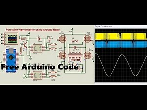 How to make Pure Sinewave Inverter using Arduino Nano MOSFET Drive Part 7