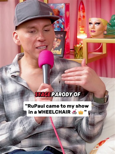 "RuPaul Came To My Show In Wheelchair" #Rupaul #trixiemattel #DragRace... | Rupaul
