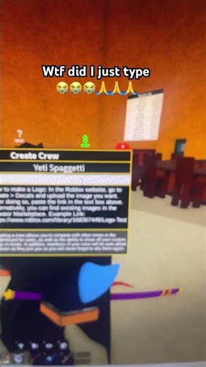 Wtf did I just type😭🙏