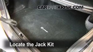 How To Jack Up a 2009 Lexus ES350 3.5L V6