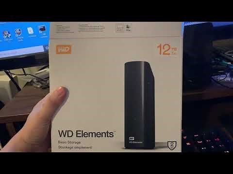 WD Elements 12TB USB3 HDD Quick Benchmark and overview